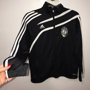 Black adidas jacket
